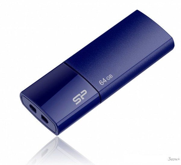 USB Flash Silicon-Power Ultima U05 64GB Blue (SP064GBUF2U05V1D)