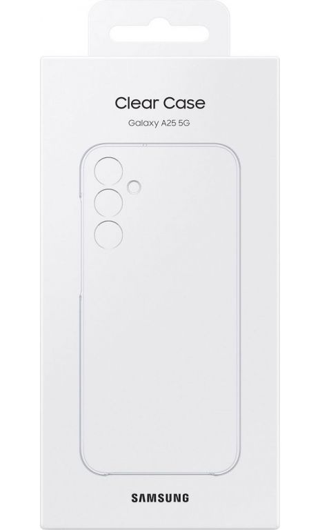 Чехол (клип-кейс) Samsung для Samsung Galaxy A25 Clear Case A25 прозрачный (EF-QA256CTEGRU)
