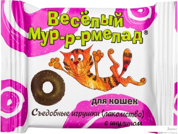 Лакомство для кошек Veda Веселый мур-р-рмелад с инулином 6 г