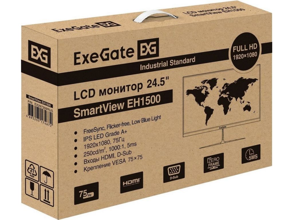 Монитор ExeGate SmartView EH1500 EX297309RUS