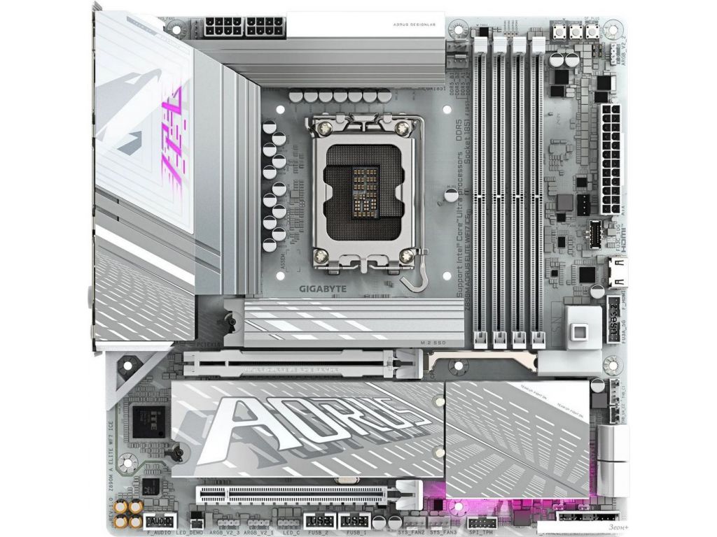 Материнская плата Gigabyte Z890M Aorus Elite WiFi7 Ice