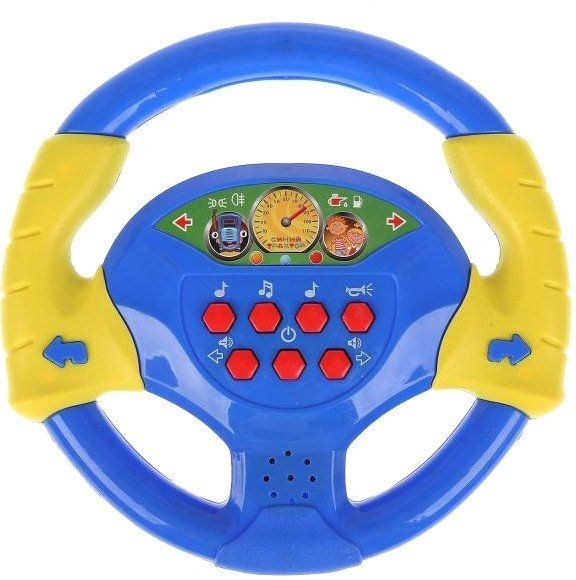 Развивающая игрушка Умка Руль еду на машине Синий трактор ZY805146-R (144)