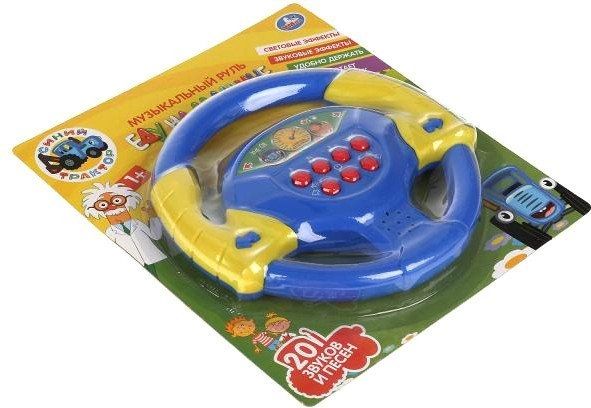 Развивающая игрушка Умка Руль еду на машине Синий трактор ZY805146-R (144)