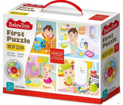   Baby Toys First Puzzle 4  1.   04364