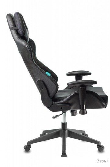 Офисное кресло Бюрократ Zombie Viking 5 Aero Black Edition (искусственная кожа черный)