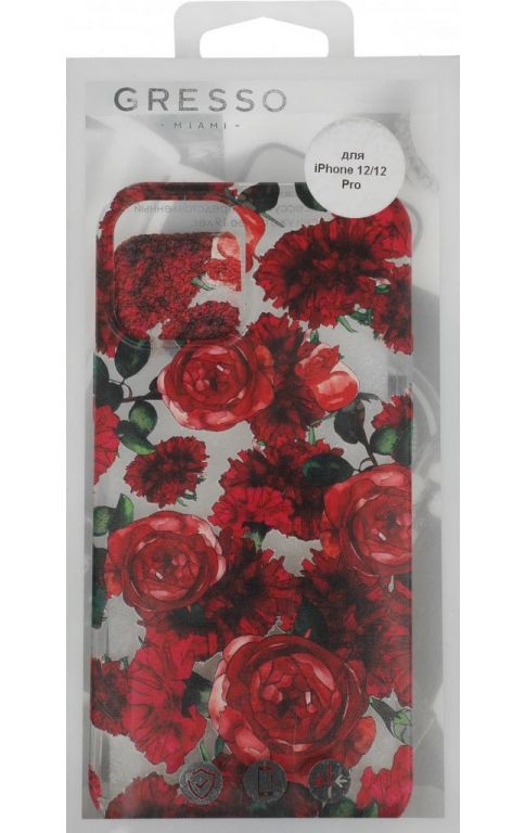 Чехол (клип-кейс) Gresso для Apple iPhone 12/12 Pro Air прозрачный/рисунок (GR17AAAE9067)
