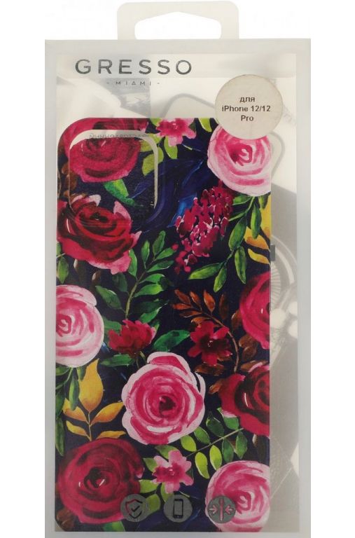 Чехол (клип-кейс) Gresso для Apple iPhone 12/12 Pro Air прозрачный/рисунок (GR17AAAE9073)