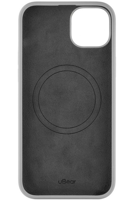 Чехол (клип-кейс) uBear для Apple iPhone 15 Plus Touch Mag Case with MagSafe серый (CS272MG67TH-I23M)