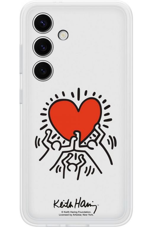 Чехол (клип-кейс) Samsung для Samsung Galaxy S24+ Flipsuit Case S24+ белый/прозрачный (EF-MS926CWEGRU)