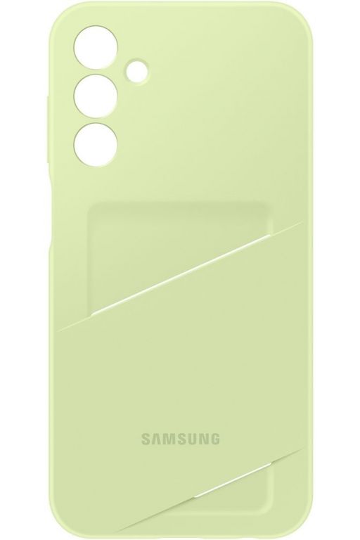 Чехол (клип-кейс) Samsung для Samsung Galaxy A15 Card Slot Case A15 лайм (EF-OA156TMEGRU)