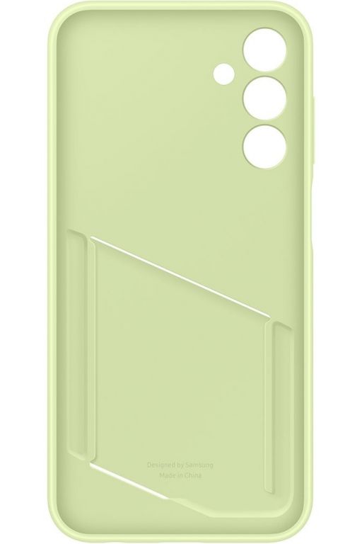 Чехол (клип-кейс) Samsung для Samsung Galaxy A15 Card Slot Case A15 лайм (EF-OA156TMEGRU)