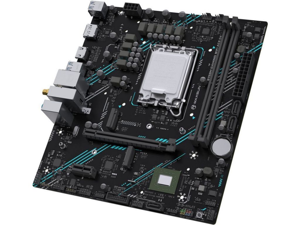 Материнская плата Maxsun B760M Gaming WiFi Ace D4