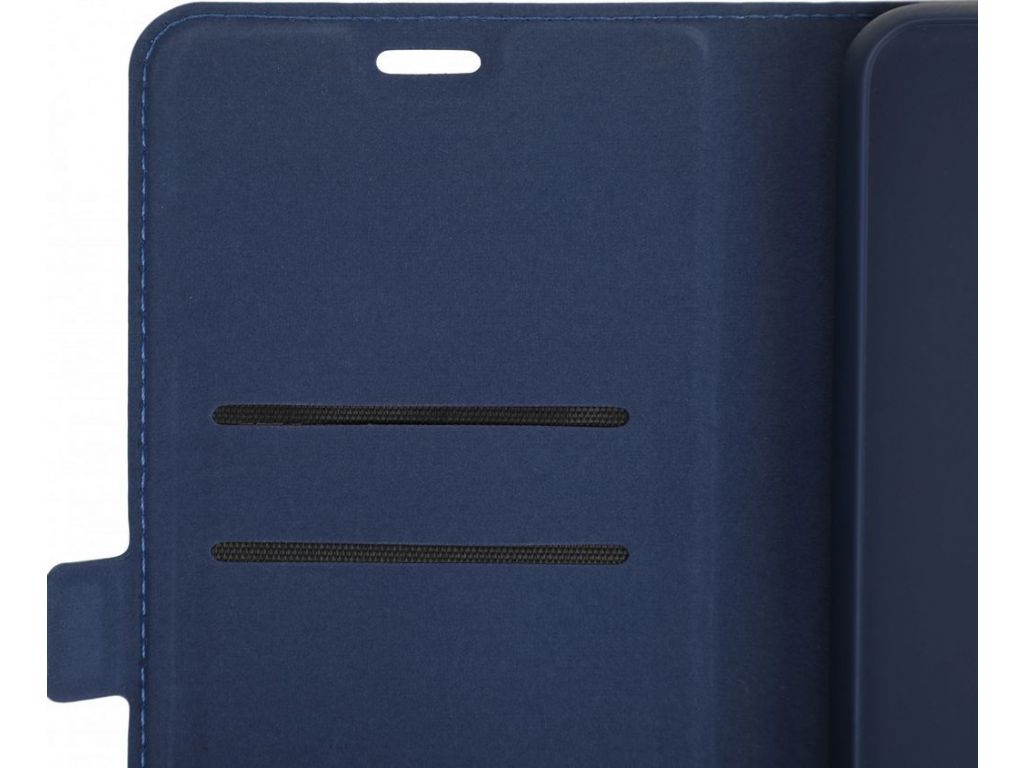 Чехол (флип-кейс) DF для Samsung Galaxy A02 sFlip-85 синий (DF SFLIP-85 (BLUE))