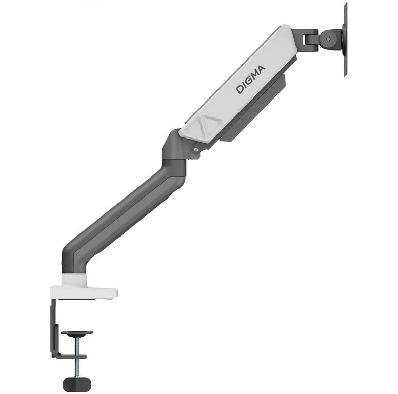 Кронштейн для мониторов ЖК Digma D-MM101 серый 17"-32" макс.9кг крепление к столешнице поворот и наклон