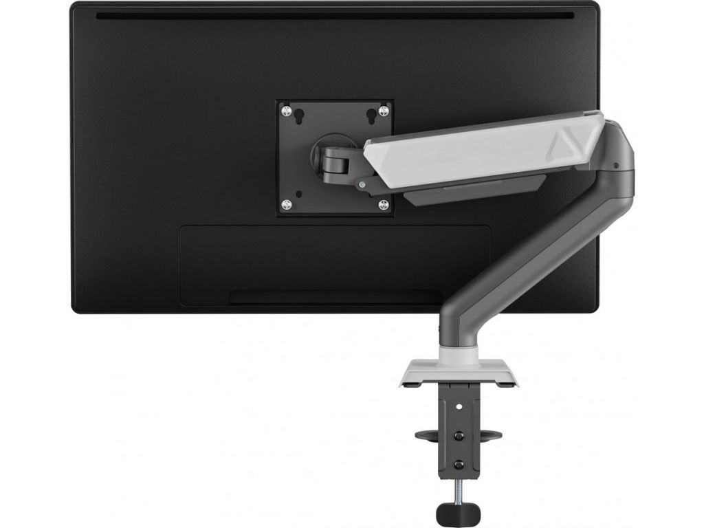 Кронштейн для мониторов ЖК Digma D-MM101 серый 17"-32" макс.9кг крепление к столешнице поворот и наклон