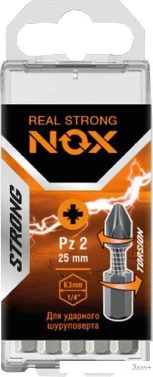 Набор бит Nox Strong Torsion C6.3 Pz2-25 337225 (25 шт)