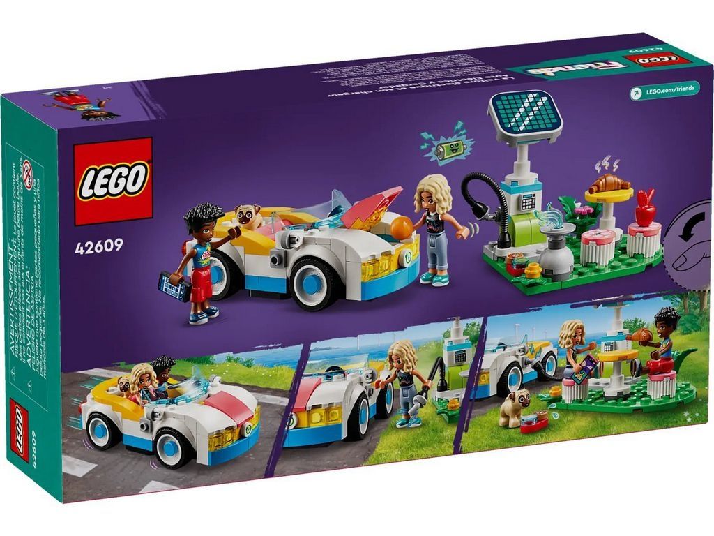 LEGO Friends Электромобиль и зарядное устройство 42609