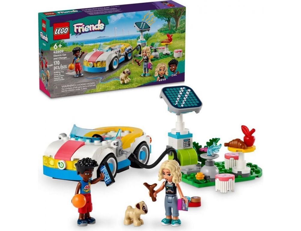 LEGO Friends Электромобиль и зарядное устройство 42609