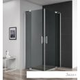 Душевой уголок Cezares SLIDER-AH-2-70/80-90/100-GRIGIO-NERO