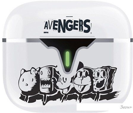 Наушники QUMO Life Avengers 42341 (белый)