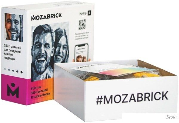 Конструктор Mozabrick Фотоконструктор. Набор S