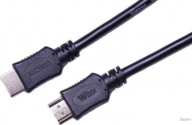 Кабель Wize HDMI - HDMI C-HM-HM-5M (5 м, черный)