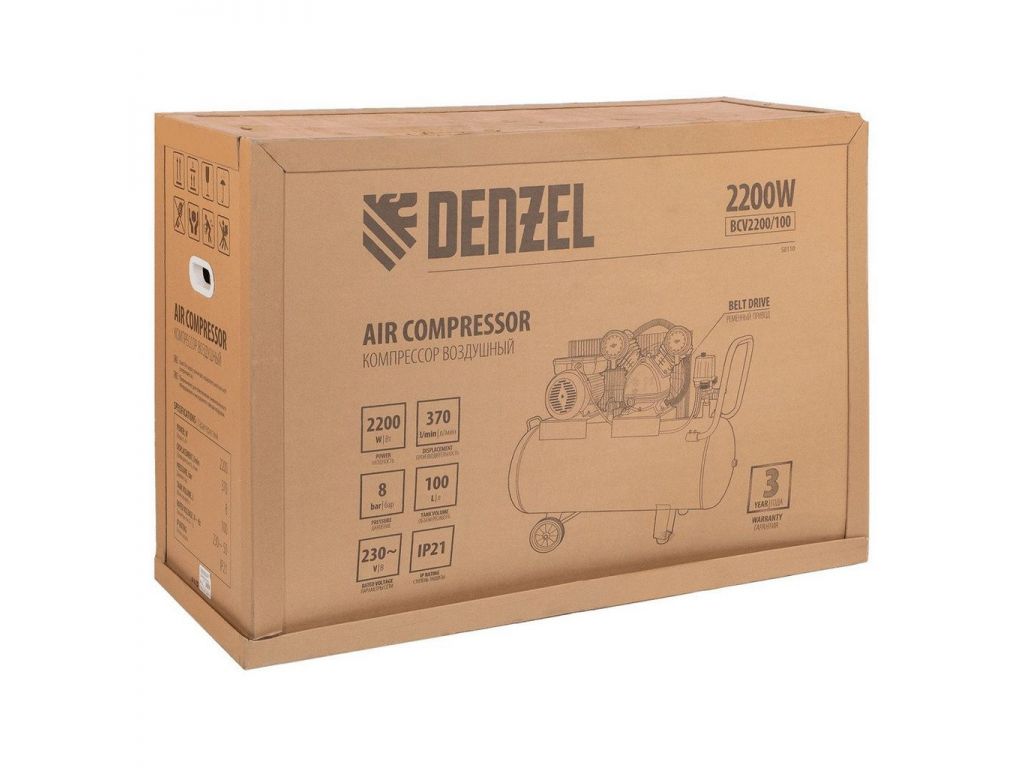 Компрессор Denzel BCV2200/100