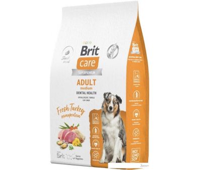 Brit Care Dog Adult M Monoprotein Dental Health 12 
