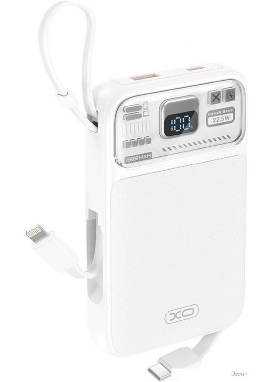 XO PR243 10000mAh (белый)