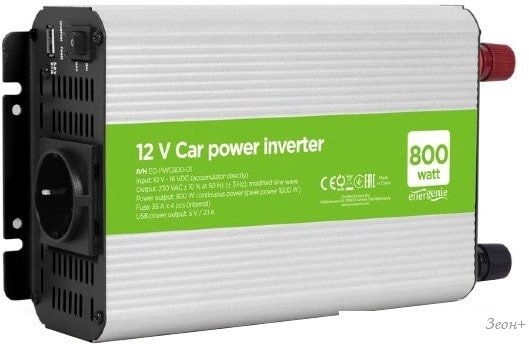 Автомобильный инвертор EnerGenie EG-PWC800-01