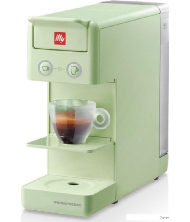 Капсульная кофеварка ILLY iperEspresso Y3.3 (светло-зеленый)