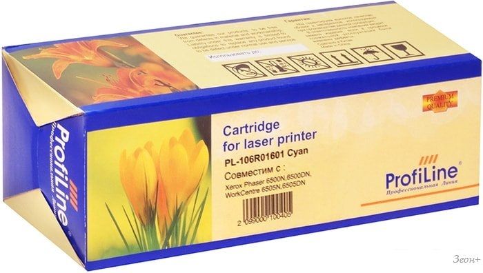 Картридж ProfiLine PL-106R01601-C (аналог Xerox 106R01601)