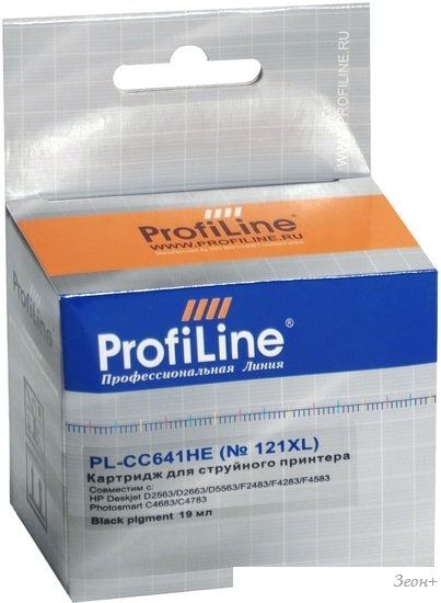 Картридж ProfiLine PL-CC641HE-BK (аналог HP CC641HE)