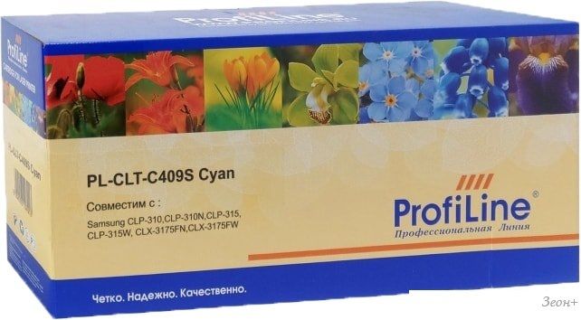 Картридж ProfiLine PL-CLT-C409S-C (аналог Samsung CLT-C409S)