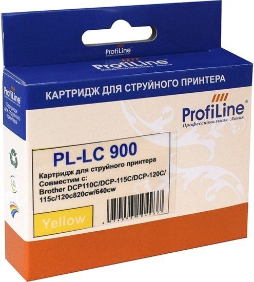 Картридж ProfiLine PL-LC900Y-Y