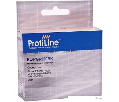  ProfiLine PL-PGI-520BK-BK ( Canon PGI-520 Black)