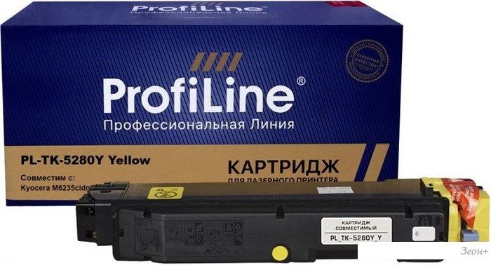 Картридж ProfiLine PL_TK-5280Y_Y (аналог Kyocera TK-5280Y)