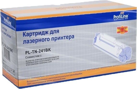 Картридж ProfiLine PL-TN-241BK-BK (аналог Brother TN-241BK)
