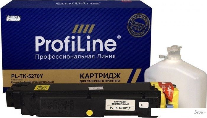 Картридж ProfiLine PL_TK-5270Y_Y (аналог Kyocera TK-5270Y)