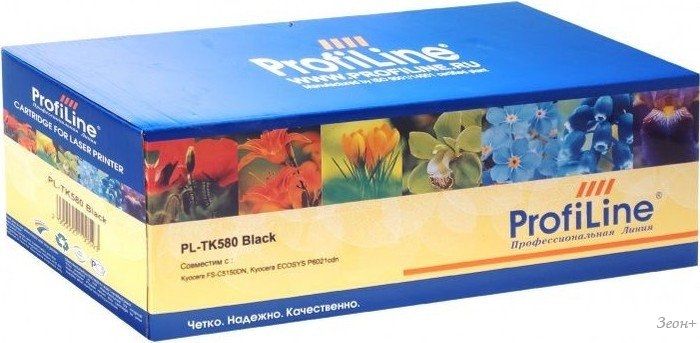 Картридж ProfiLine PL_TK-580K_BK (аналог Kyocera TK-580K)