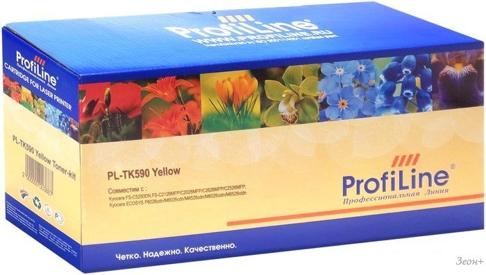 Картридж ProfiLine PL-TK-590Y-Y (аналог Kyocera TK-590Y)