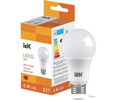   IEK LED Bulb A60 510lm 3000K E27