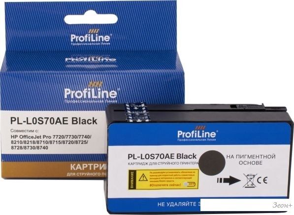 Картридж ProfiLine PL-L0S70AE (аналог HP L0S70AE_BK)