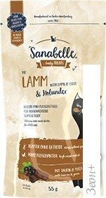 Лакомство для кошек Bosch Sanabelle Lamb & Elderberry Sticks 55 г