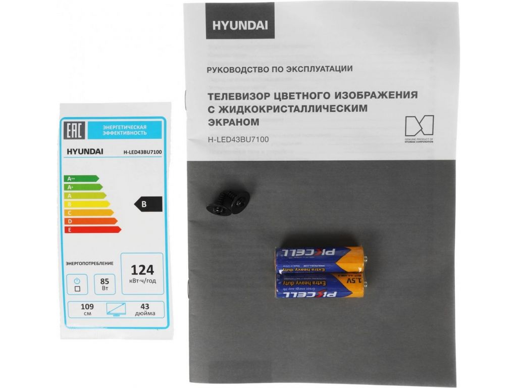 Телевизор Hyundai H-LED43BU7100
