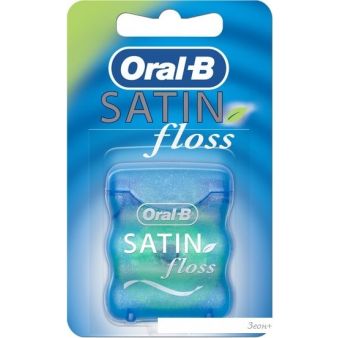 Зубная нить Oral-B SatinFloss мятная 25 м