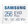 Карта памяти Samsung EVO Plus 2024 microSDXC 256GB (с адаптером)