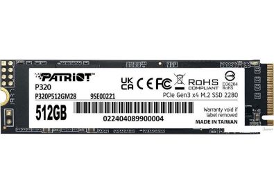 SSD Patriot P320 512GB P320P512GM28