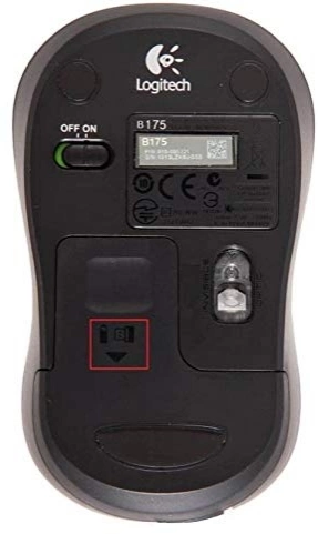 Мышь Logitech B175 (черный)