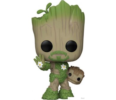  Funko POP! Bobble Marvel We Are Groot Groot as Iron Man (1393) 79516